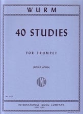 40 STUDIES FOR TRUMPET cover